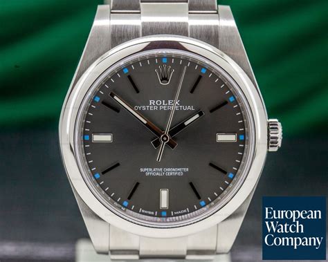 rolex oyster perpetual 114300 dark rhodium by jf|rolex oyster perpetual dial.